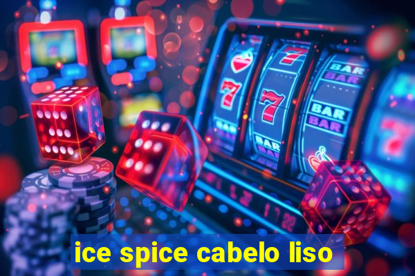 ice spice cabelo liso